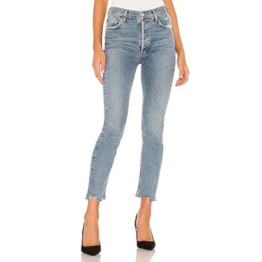Agolde Nico High Rise Slim in Rooted Size 30
